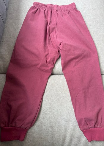 Pembe Baskılı Kız Çocuk Eşofman Altı - Görsel 4