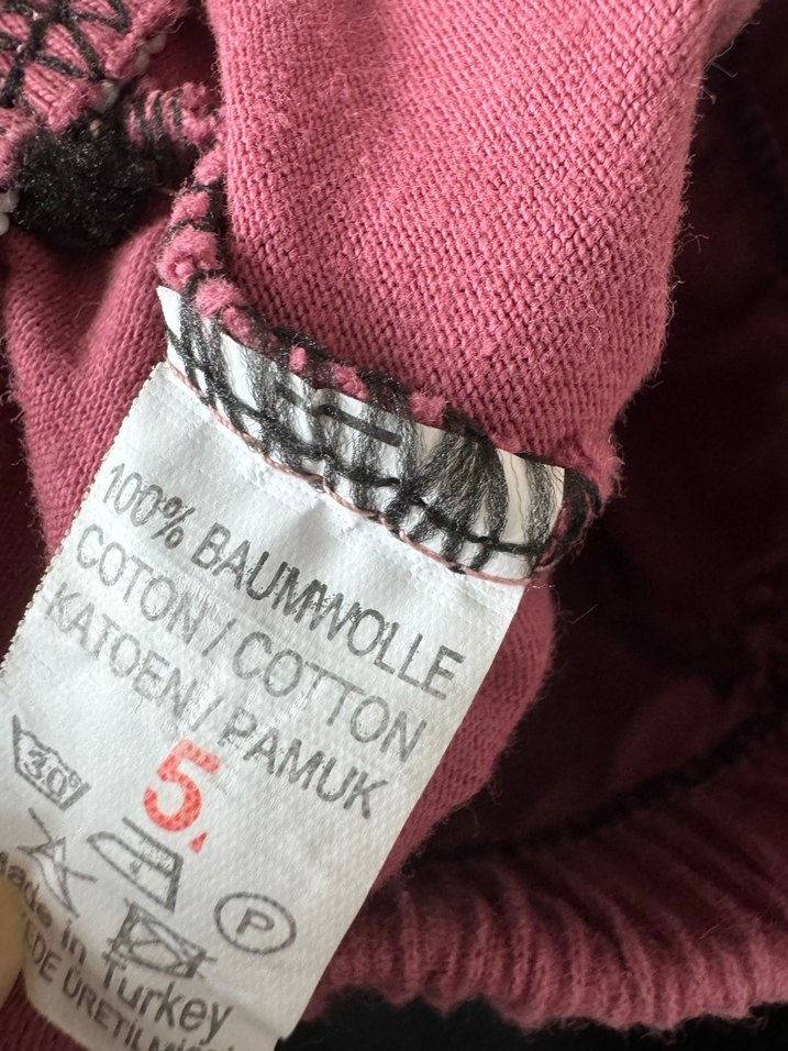 Pembe Baskılı Kız Çocuk Eşofman Altı - Görsel 3