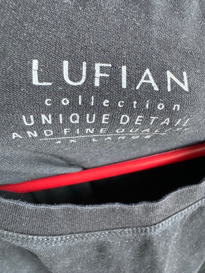 Siyah Lufian Spor Baskılı Tişört - Görsel 3