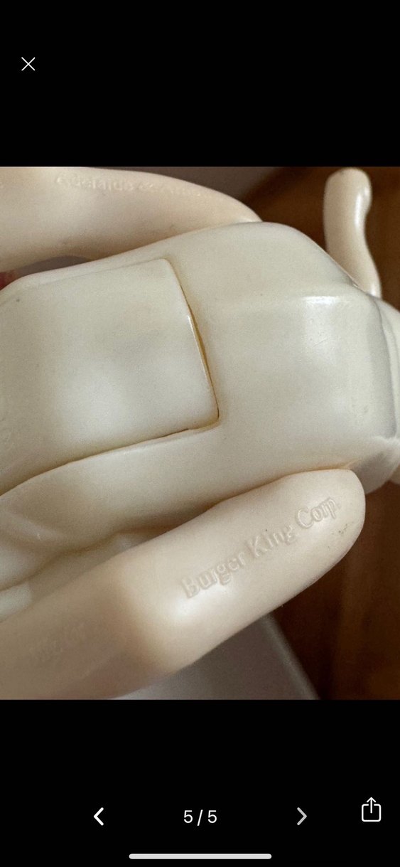 Burger king oyuncak - Görsel 5