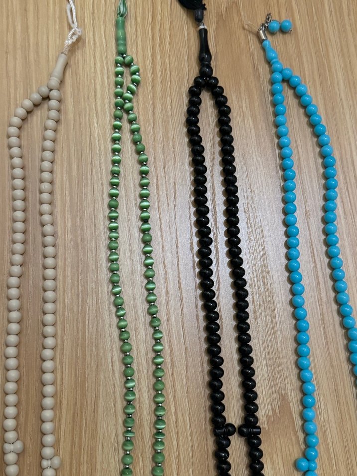 Çok Renkli Tesbih Seti - Görsel 3