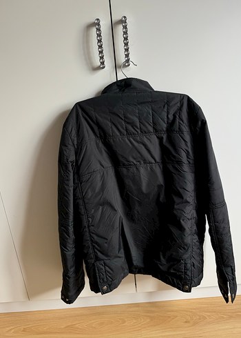 Erkek Siyah Fermuarlı Biker Ceket - Görsel 4