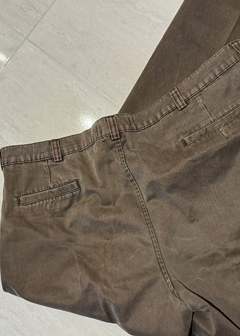 Kahverengi Süet Erkek Pantolon - Görsel 7