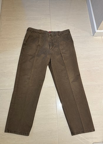 Kahverengi Süet Erkek Pantolon - Görsel 2