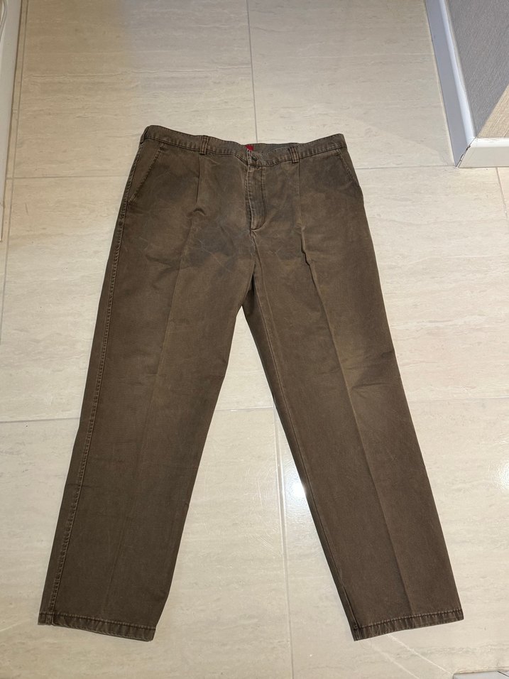 Kahverengi Süet Erkek Pantolon - Görsel 3