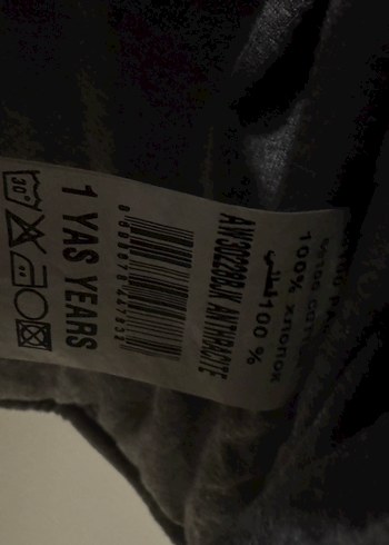 Düğmeli Gri Erkek Çocuk Kaban - Görsel 4