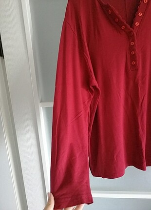 l Beden kırmızı Renk Kırmızı bluz