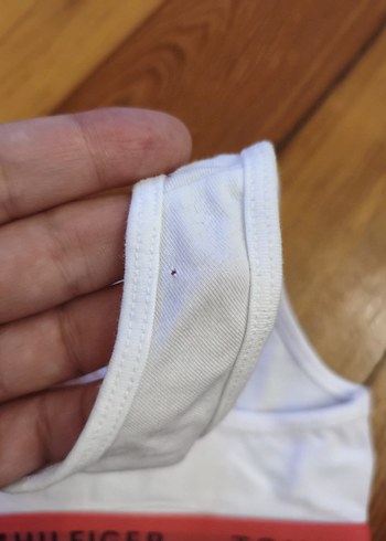 Tommy Hilfiger Beyaz Baskılı Spor Sütyeni 4 lü set - Görsel 5