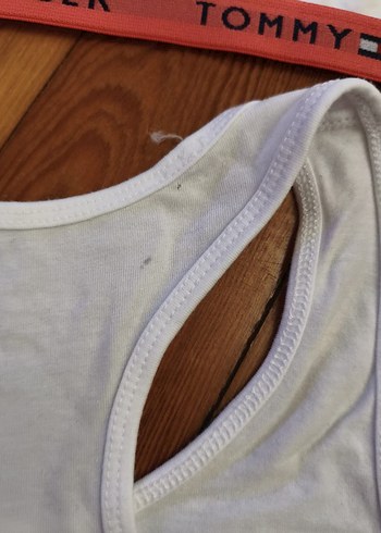 Tommy Hilfiger Beyaz Baskılı Spor Sütyeni 4 lü set - Görsel 4