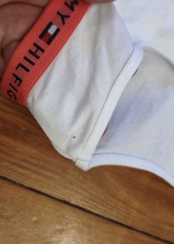 Tommy Hilfiger Beyaz Baskılı Spor Sütyeni 4 lü set - Görsel 7
