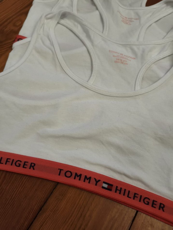 Tommy Hilfiger Beyaz Çocuk Atlet 3'lü - Görsel 2