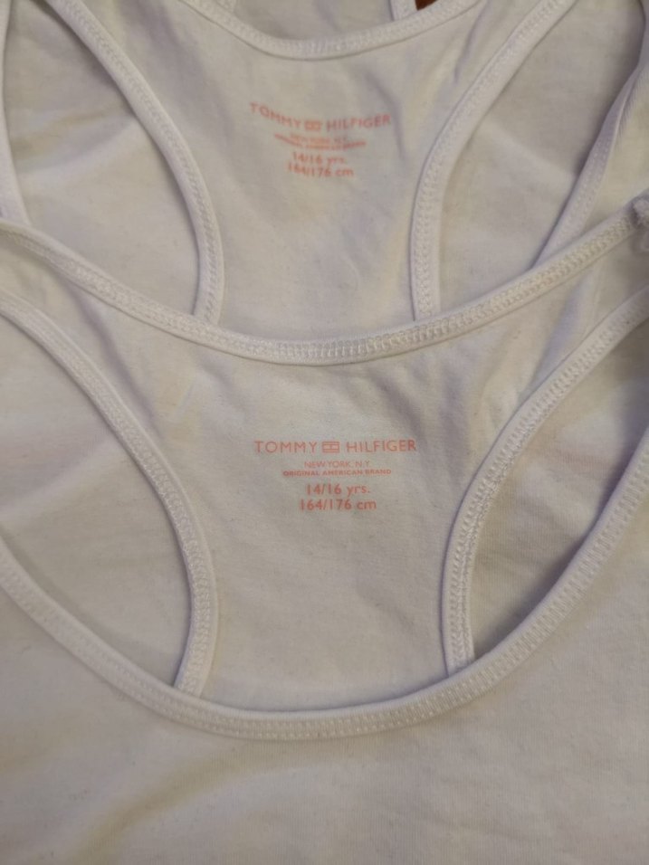 Tommy Hilfiger Beyaz Çocuk Atlet 3'lü - Görsel 3