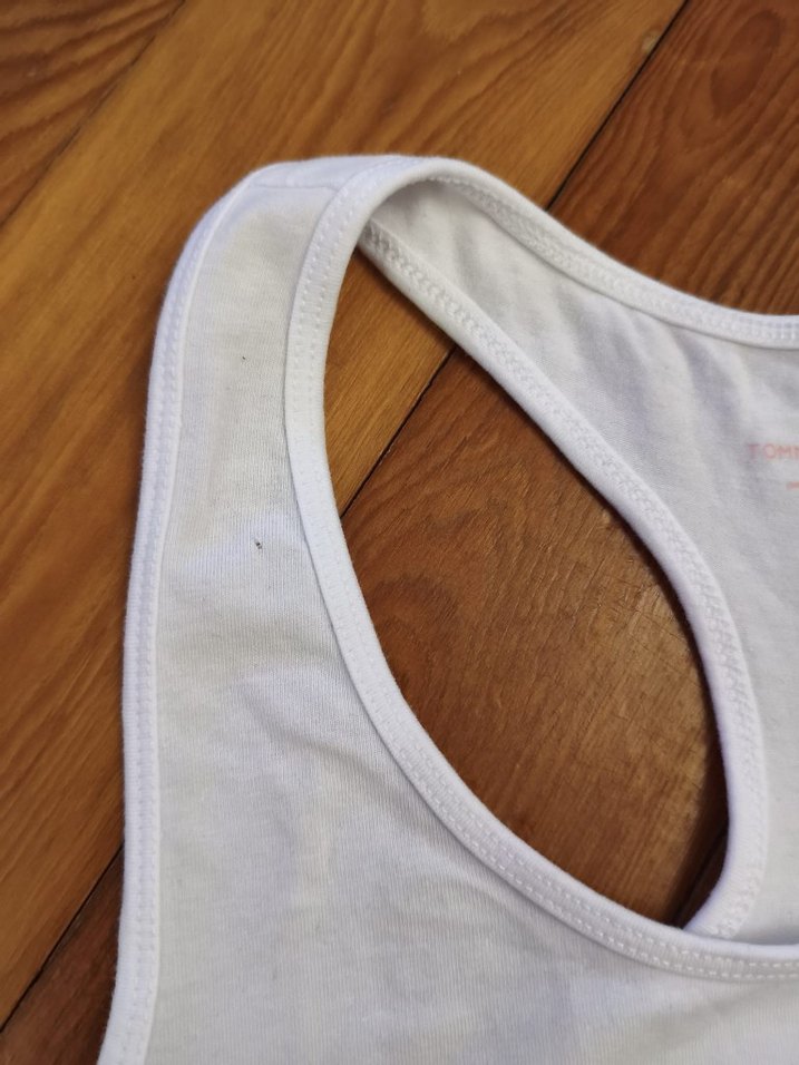 Tommy Hilfiger Beyaz Çocuk Atlet 3'lü - Görsel 5