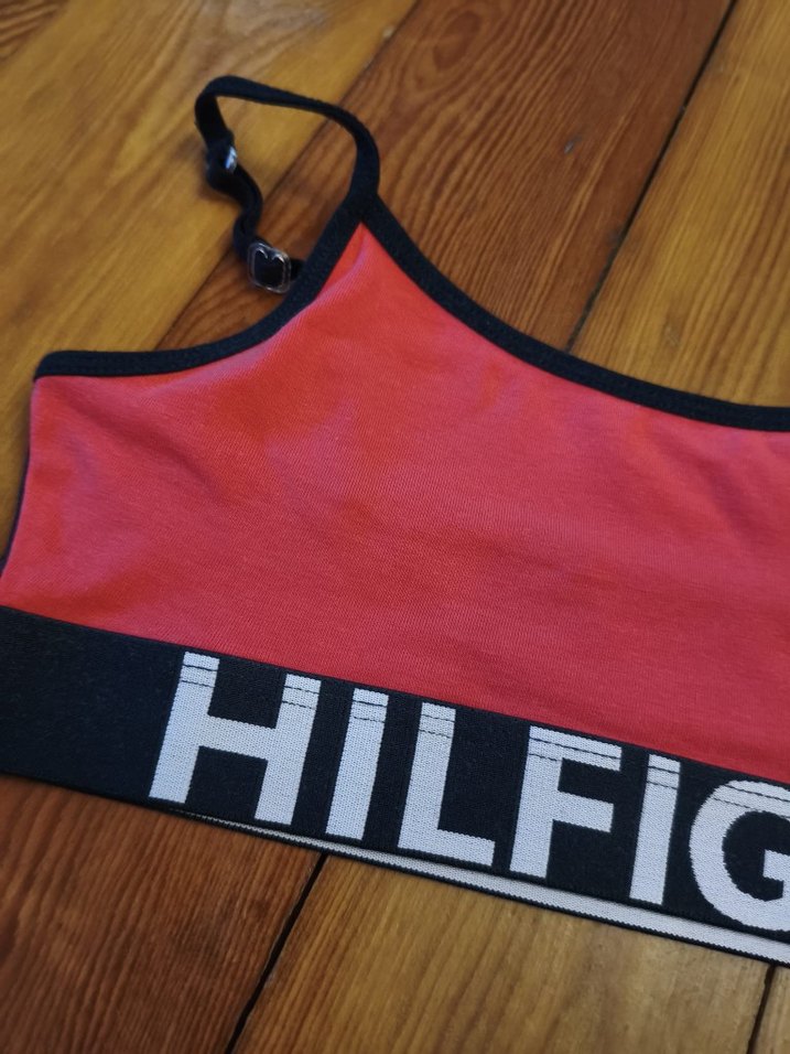 Tommy Hilfiger Pembe Bralet Defolu - Görsel 2