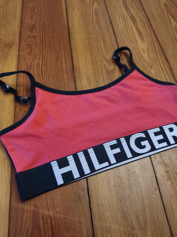 Tommy Hilfiger Pembe Bralet Defolu - Görsel 3