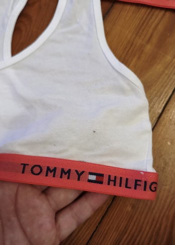 Beyaz Baskılı Çocuk Atlet - Tommy Hilfiger - Görsel 5