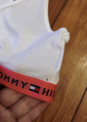 Beyaz Baskılı Çocuk Atlet - Tommy Hilfiger - Görsel 8