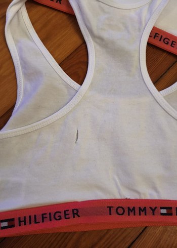 Tommy Hilfiger Beyaz Baskılı Kız Atlet 3'lü - Görsel 4