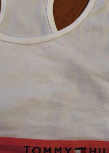 Tommy Hilfiger Beyaz Baskılı Kız Atlet 3'lü - Görsel 6