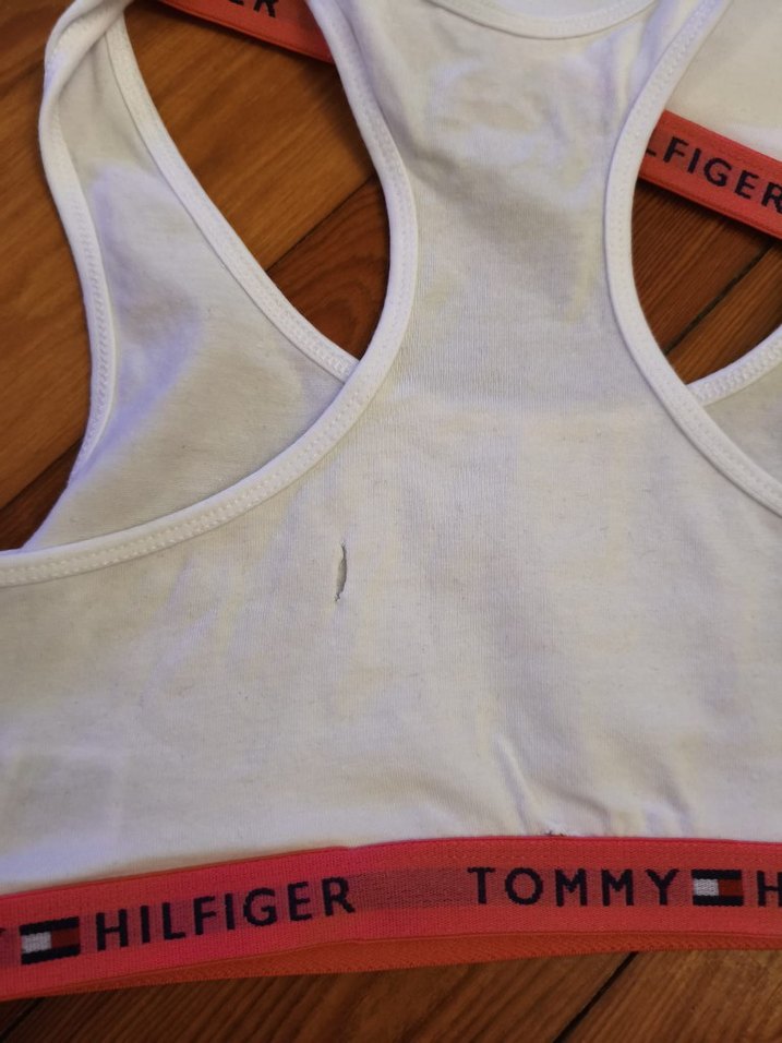 Tommy Hilfiger Beyaz Baskılı Kız Atlet 3'lü - Görsel 4