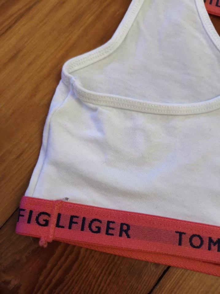 Tommy Hilfiger Beyaz Baskılı Kız Atlet 3'lü - Görsel 5