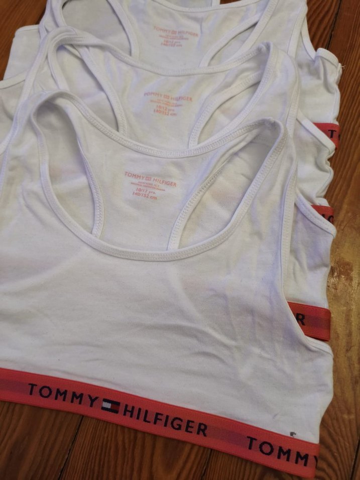 Tommy Hilfiger Beyaz Çocuk Atlet 4'lü - Görsel 2