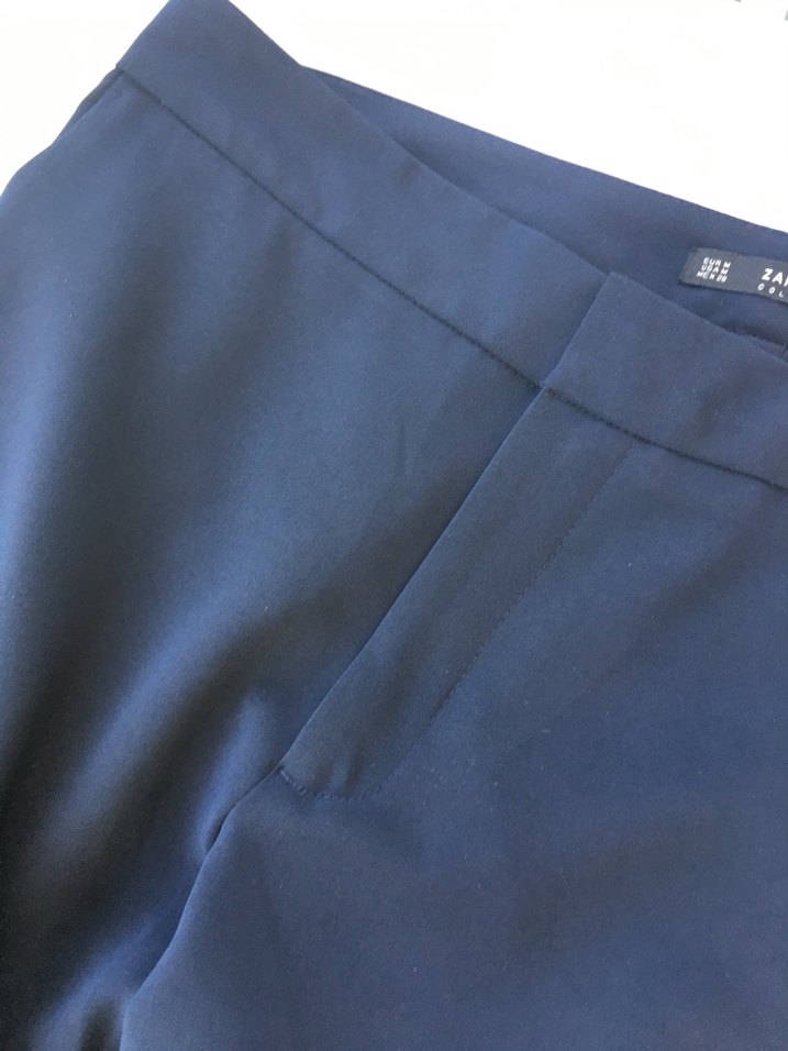 Zara lacivert pantolon - Görsel 3