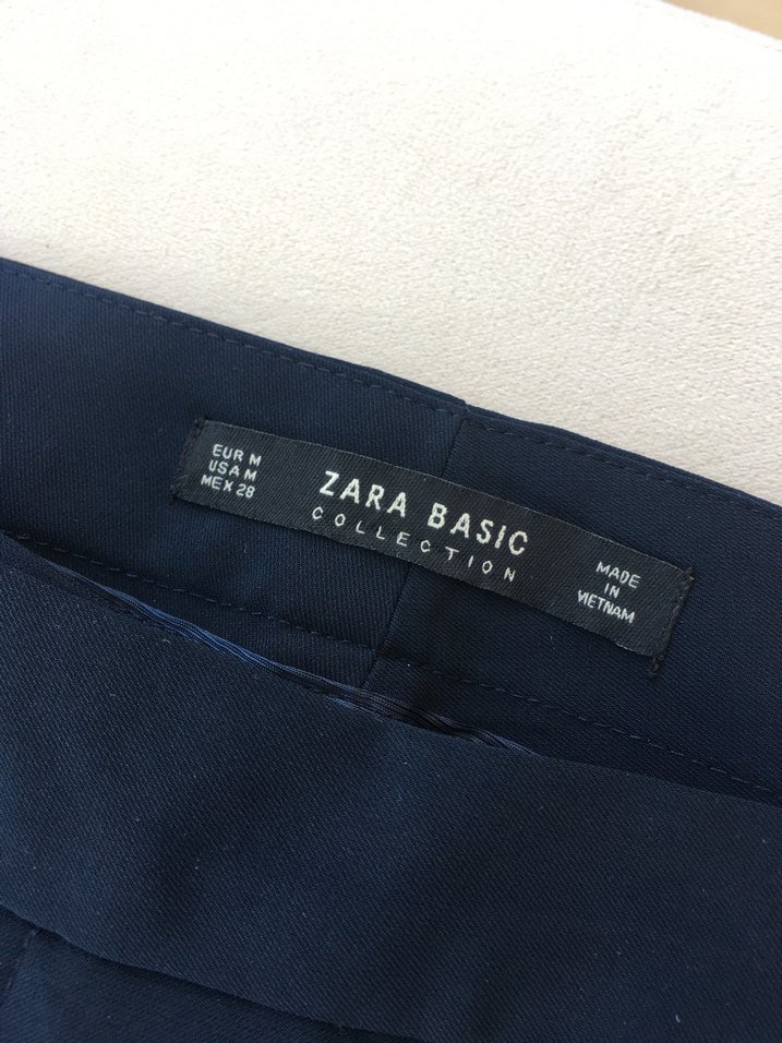 Zara lacivert pantolon - Görsel 2