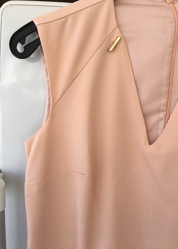 Pudra pembe Herry elbise - Görsel 3