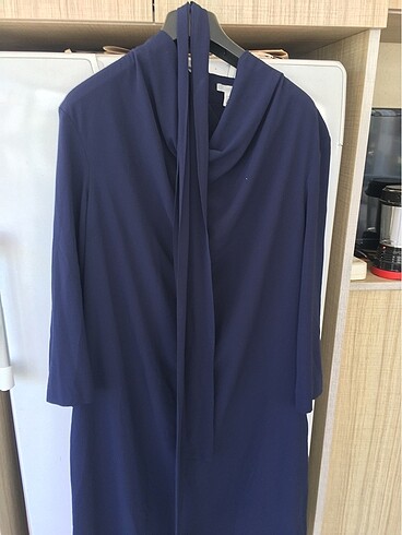 Lacivert h&m elbise - Görsel 5