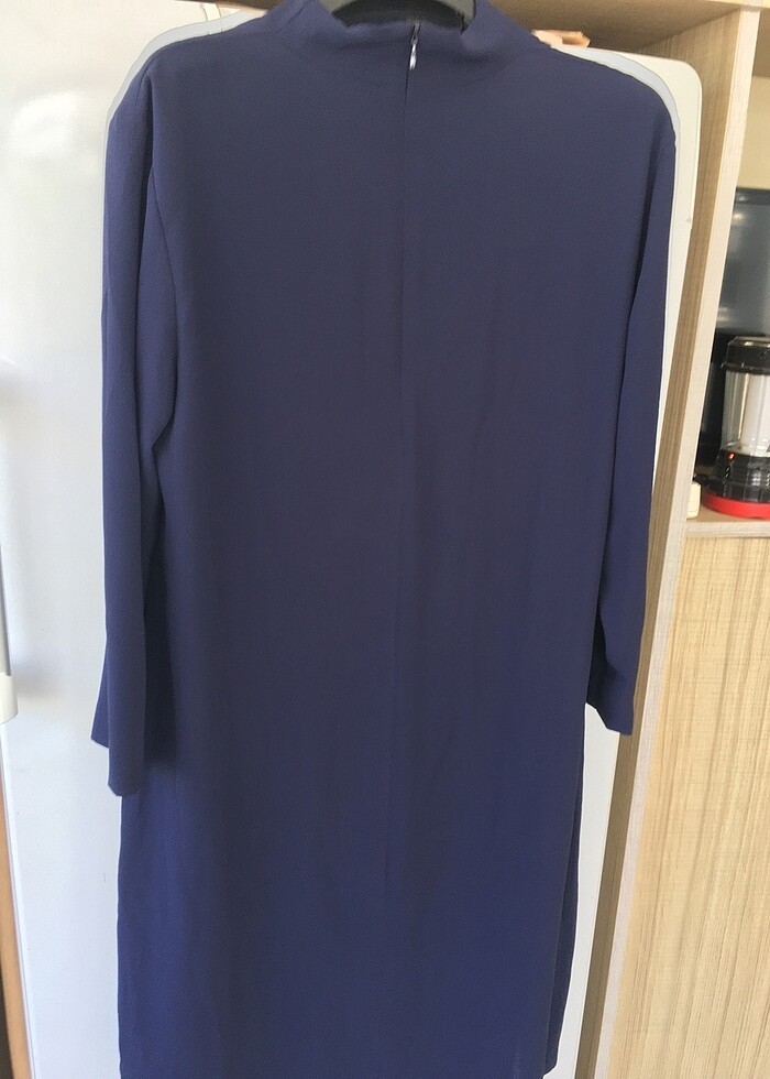 Lacivert h&m elbise - Görsel 3