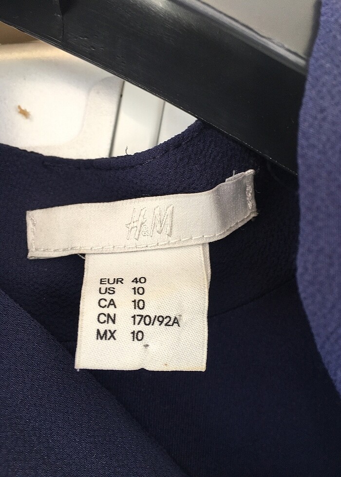 Lacivert h&m elbise - Görsel 2