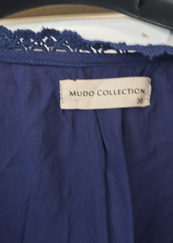 Lacivert mudo bluz - Görsel 2