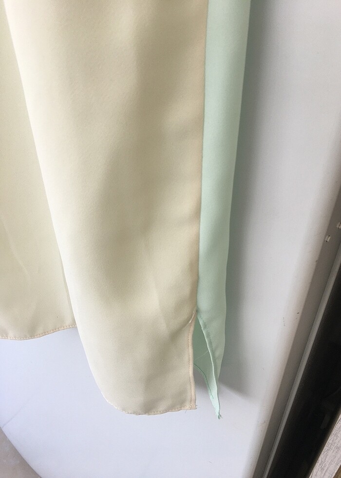 İpekyol önu su yeşili arkası krem bluz - Görsel 5