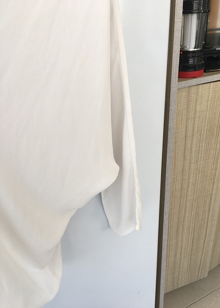 Mudo ekru gömlek - Görsel 4