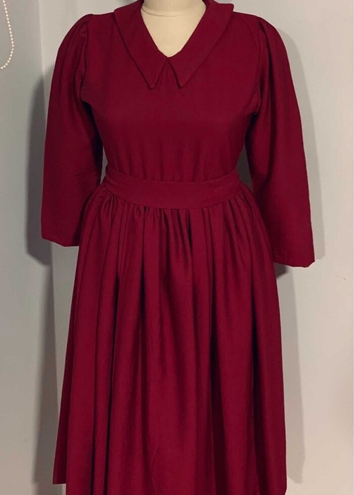 Vintage elbise - Görsel 4