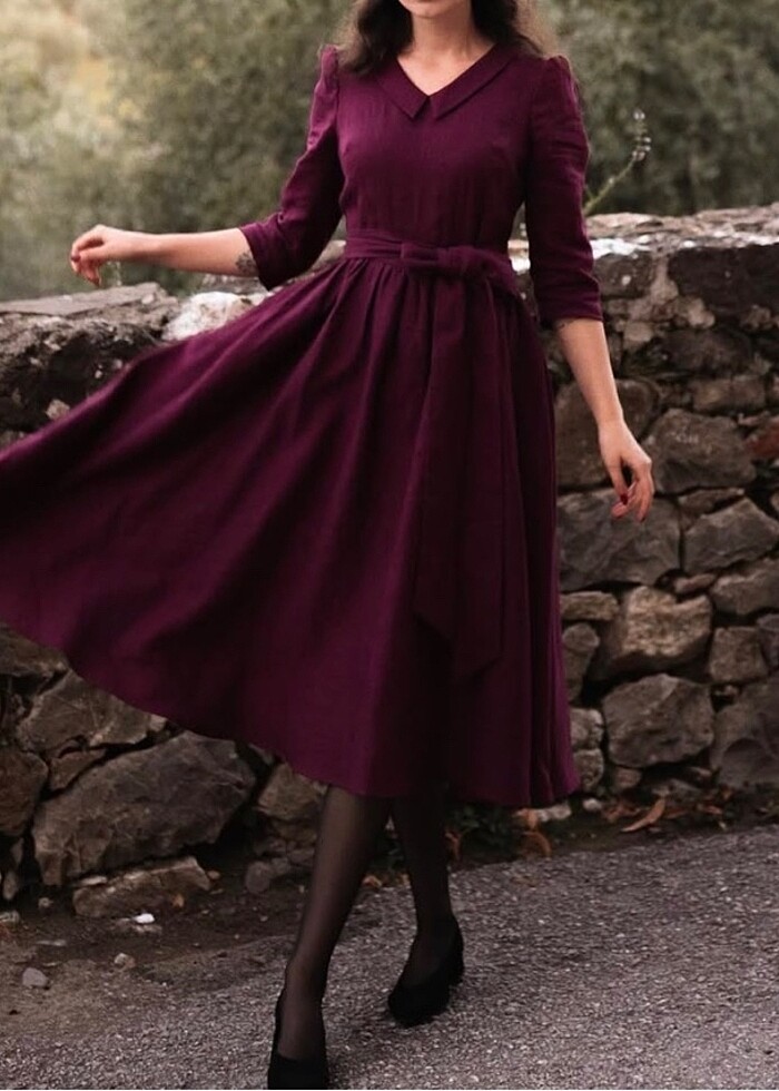 Vintage elbise - Görsel 2