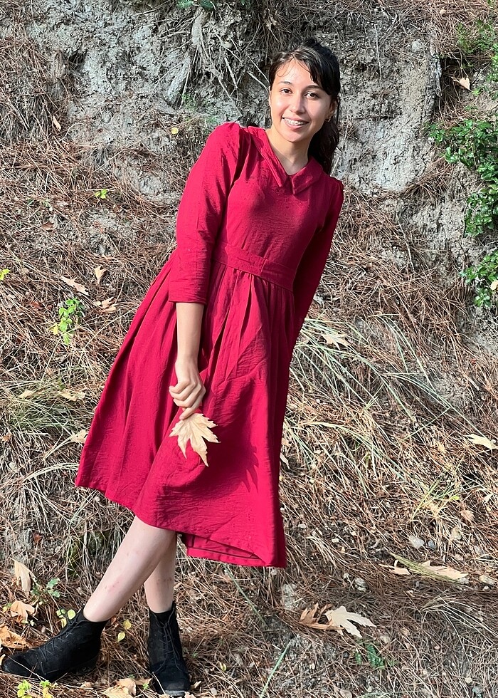 Vintage elbise - Görsel 5