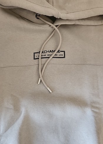 Su Yeşili Kapüşonlu Erkek Sweatshirt - Görsel 2