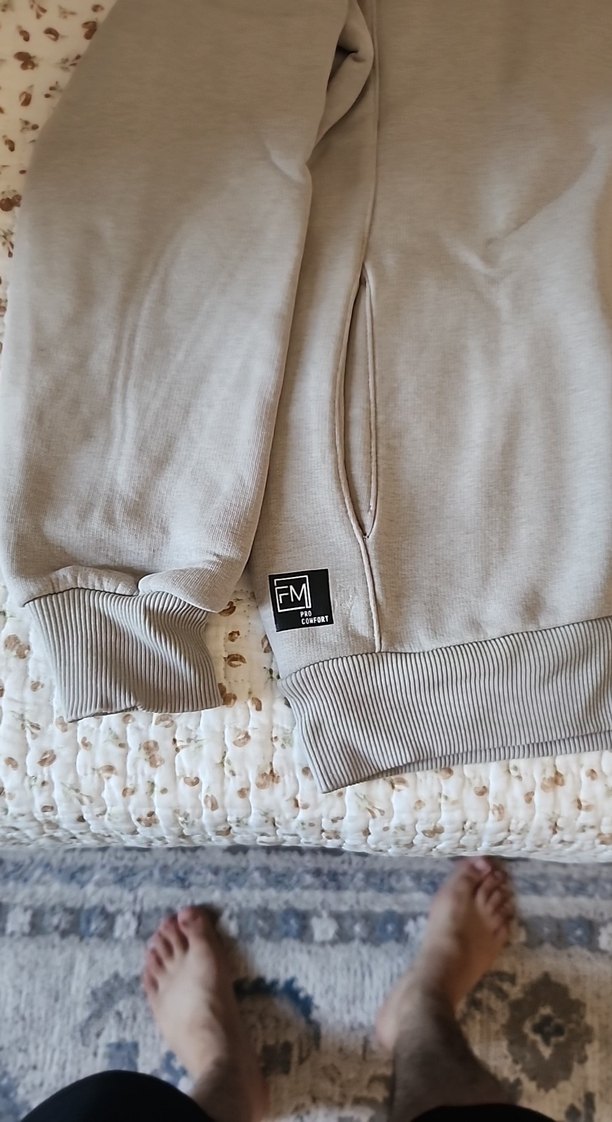 Su Yeşili Kapüşonlu Erkek Sweatshirt - Görsel 3