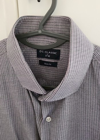 Düğmeli  Erkek Uzun Kollu Gömlek - Görsel 3