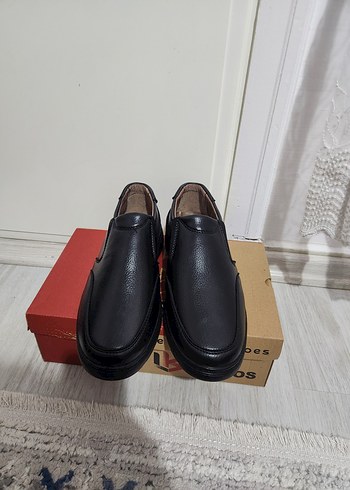 Suni Deri Siyah Erkek Klasik Ayakkabı 41 Numara - Görsel 2