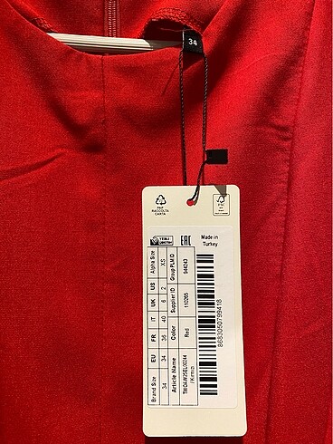 Trendyolmilla kırmızı mini elbise - Görsel 3