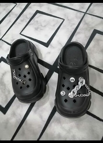 36 Beden Kalın taban crocs
