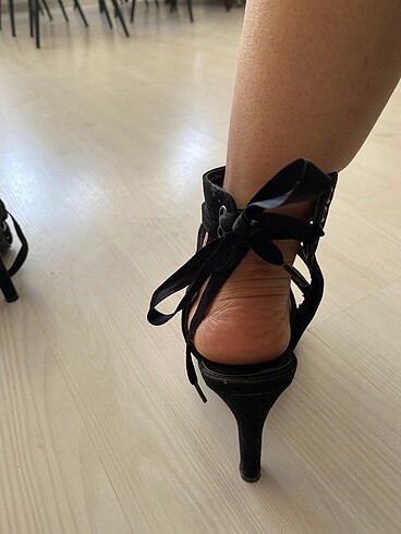 35 Beden siyah Renk Topuklu ayakkabı
