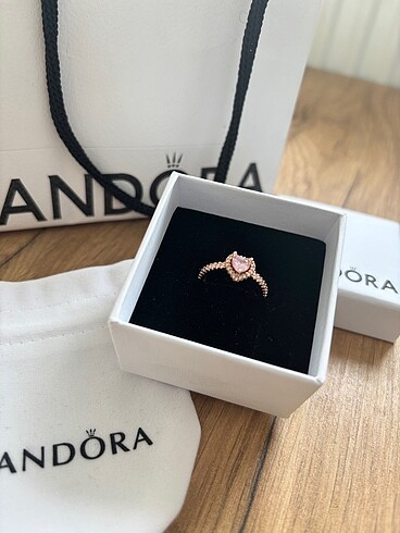 Pandora PANDORA PEMBE KALP YÜZÜK