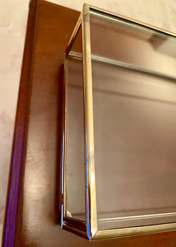 Parlak Altın Renkli Makyaj Organizer Kutusu - Görsel 8