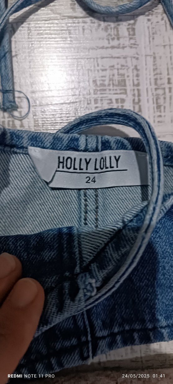 Kadın Kot Korse crop - Görsel 3