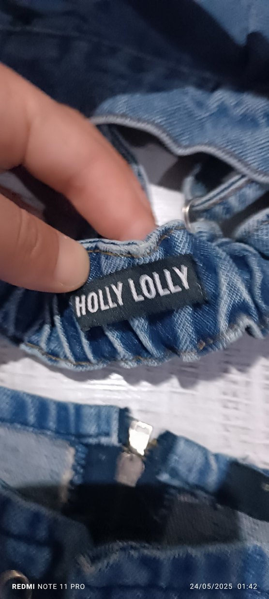 Kadın Kot Korse crop - Görsel 5