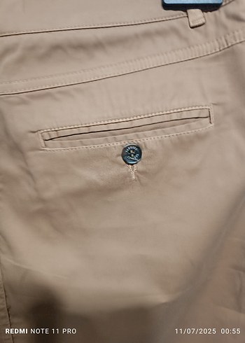 Bej Süet Kemerli Midi Etek - Görsel 5